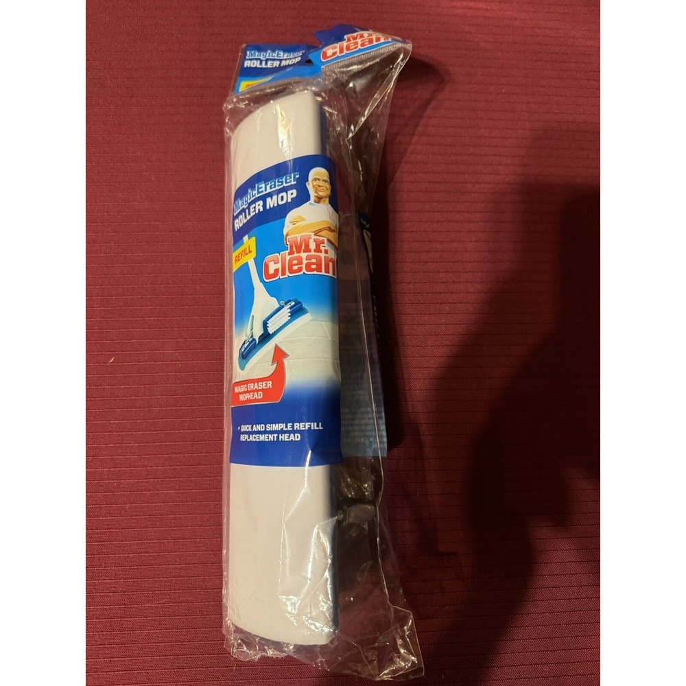 Mr. Clean Magic Eraser Roller Mop Refill White Replacement Head
